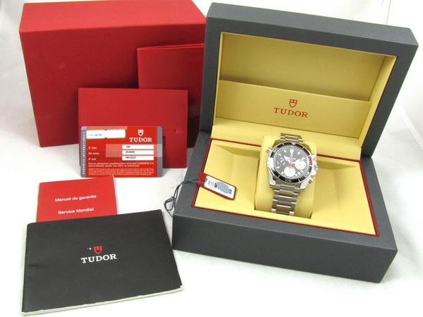 Tudor - Hydronaut II Chronograph : 20360N : SOLD OUT : black / silver dial