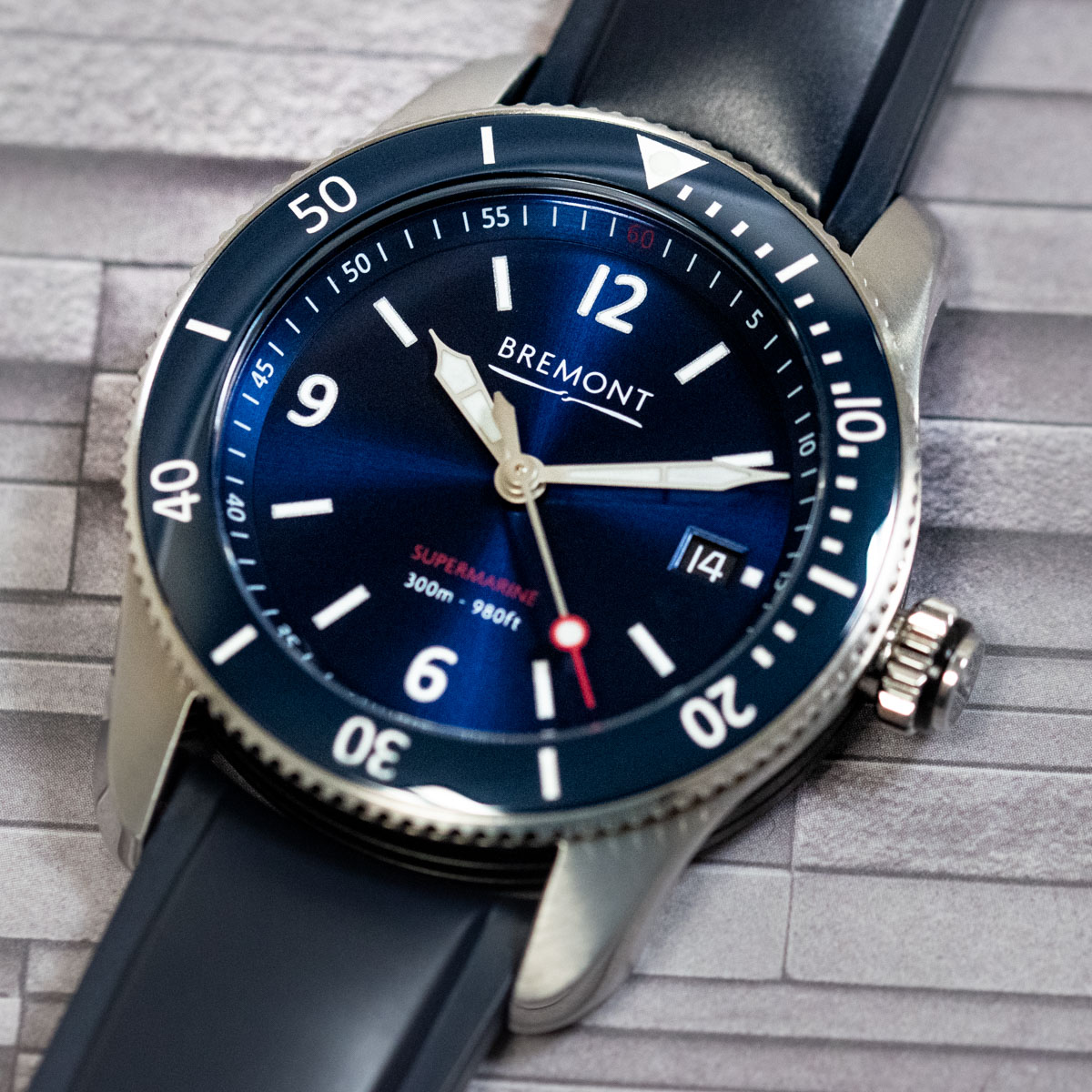 Bremont Supermarine Type 300 : S300-BL-R-S