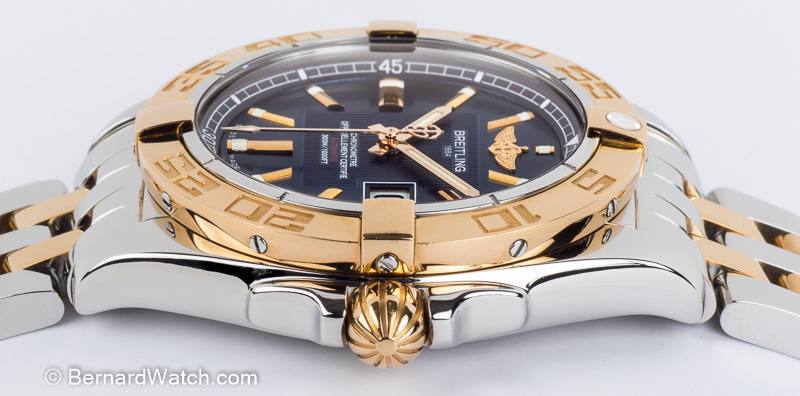 Breitling galactic hotsell 41 gold