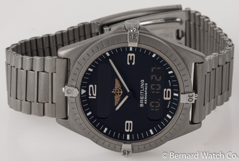 Breitling - Aerospace : E56059 : SOLD OUT : black dial on Aerospace bracelet