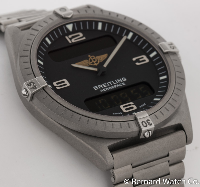 Breitling - Aerospace : E56059 : SOLD OUT : black dial on Aerospace bracelet