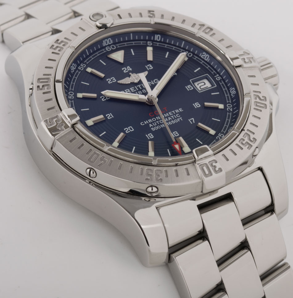 Breitling - Colt II Auto : A17380 : SOLD OUT : blue dial on ...