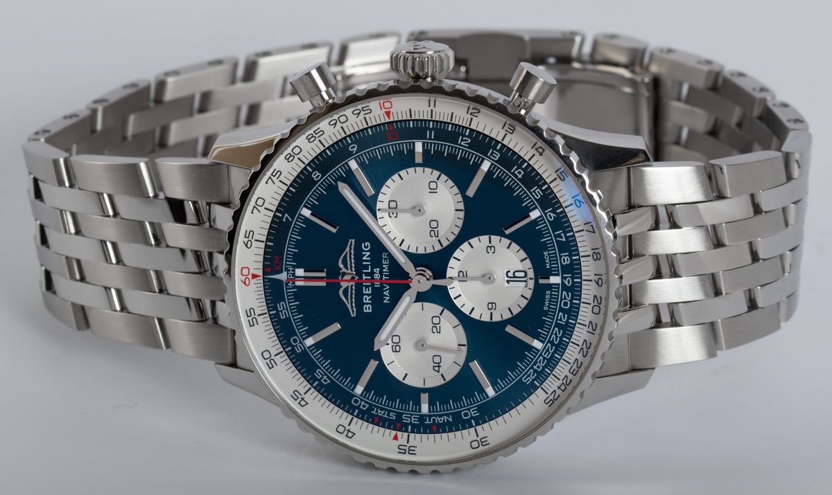 Breitling Navitimer B01 Chronograph 46 – 2022 “Reverse Panda” AB0137211B1P1