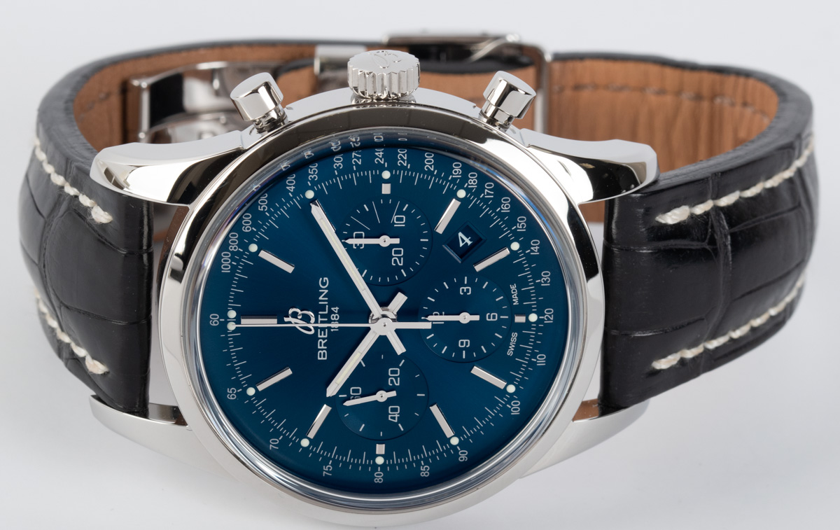 Breitling Transocean Limited Edition Of 2000 Pieces 2013 Stainless Steel  43mm AB015112/C860/154A – Element iN Time NYC