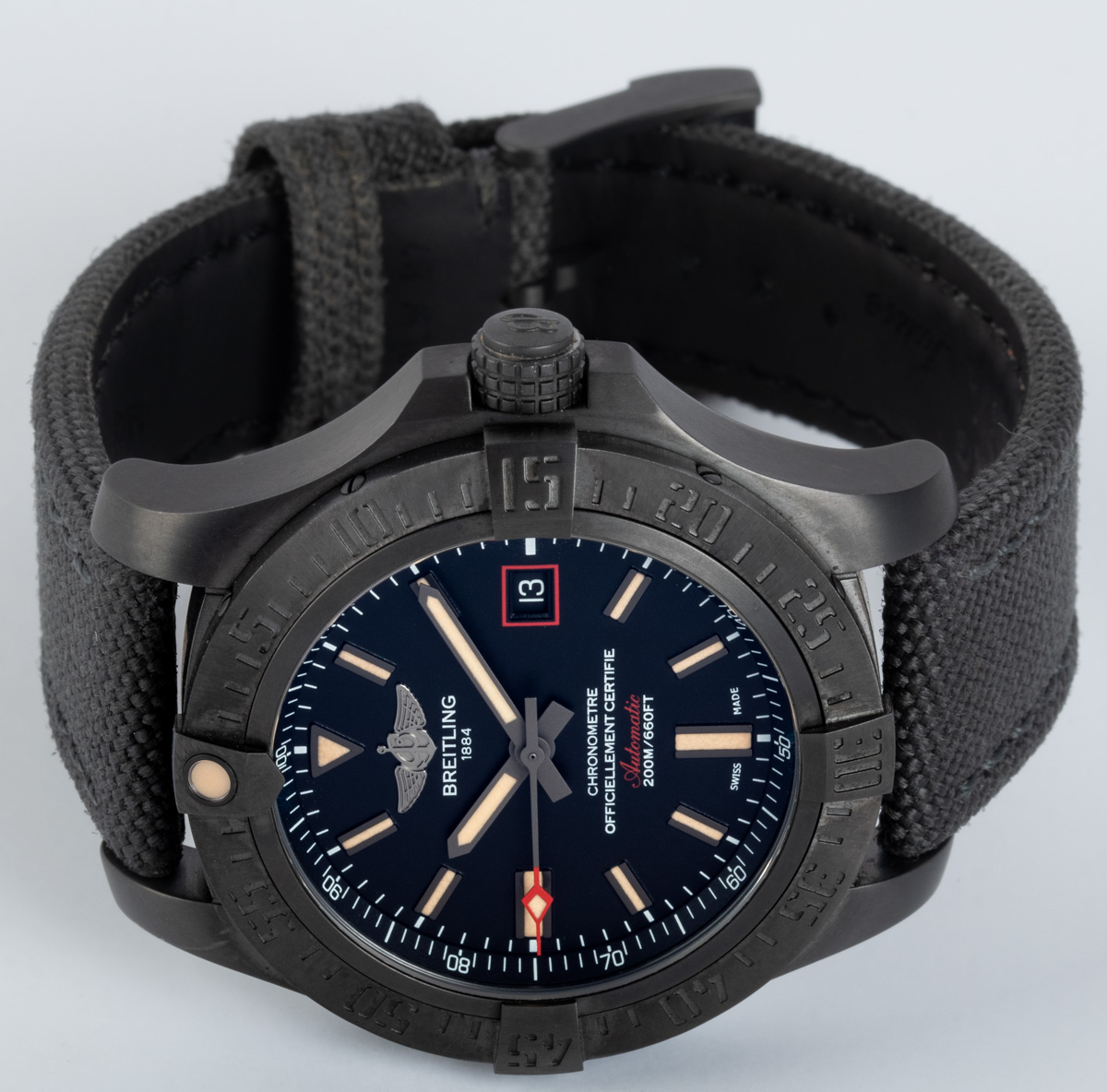 Breitling avenger blackbird 44 on sale price