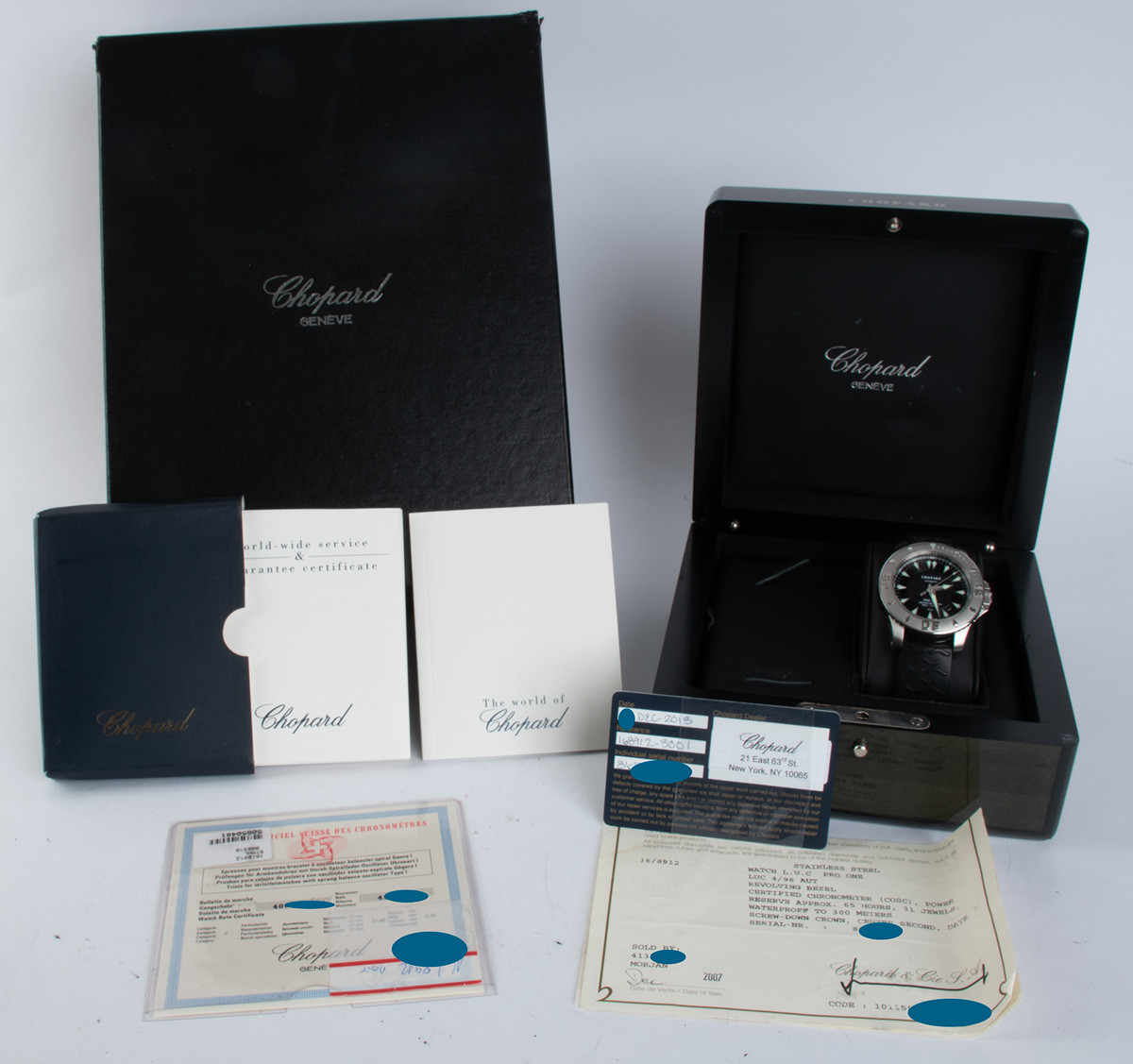 Chopard L.U.C. Pro One 16 8912 1 SOLD OUT black dial on