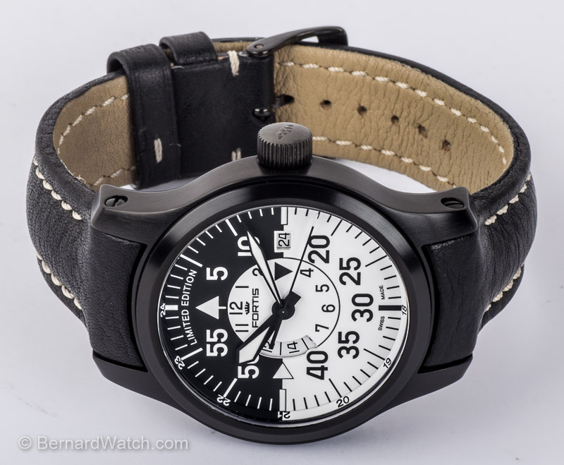 Fortis B-42 Flieger GMT Black Cockpit Limited Edition : 672.18.147