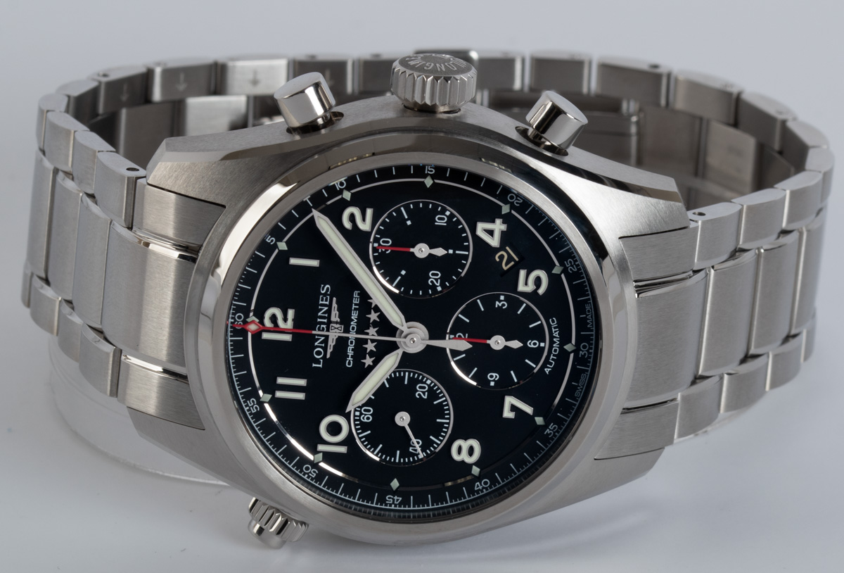 Longines - Spirit Chronograph : L3.820.4.53.6 : SOLD OUT : black dial