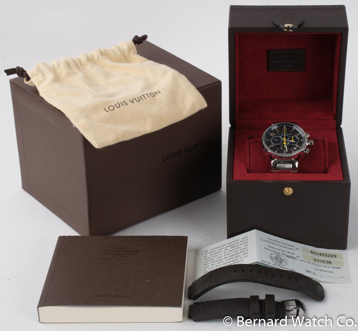 Louis Vuitton Tambour Chronograph LV277.2008 – Tomini Classics