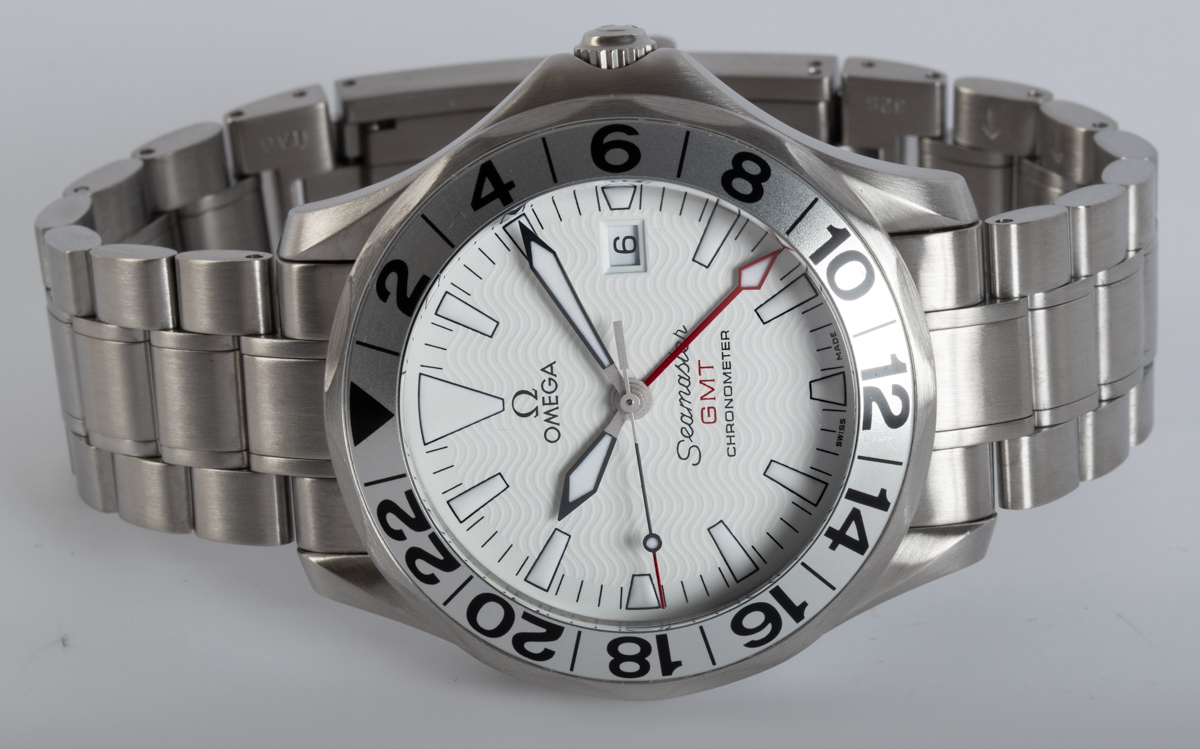 Omega seamaster gmt online white dial