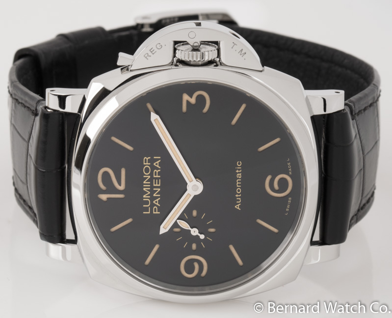 Panerai Luminor Due 3 Days PAM 674 SOLD OUT sunburst black sandwich dial