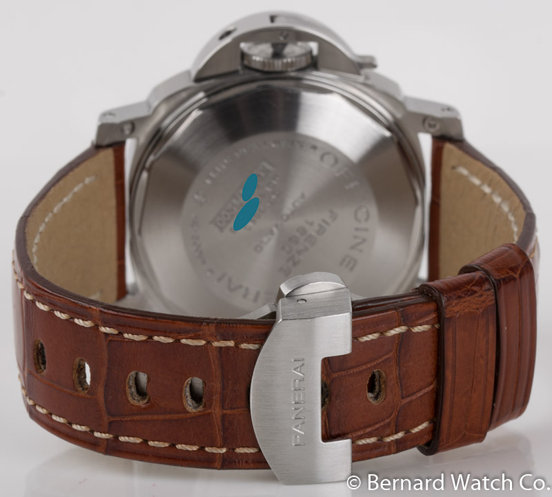 Panerai Luminor Marina PAM 49 SOLD OUT white dial on brown