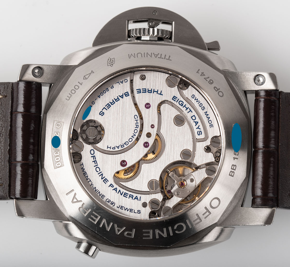 Panerai Luminor 1950 Titanium 8 Days Chrono Monopulsante GMT