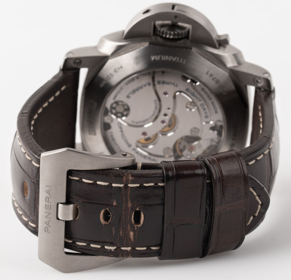 Panerai Luminor 1950 Titanium 8 Days Chrono Monopulsante GMT