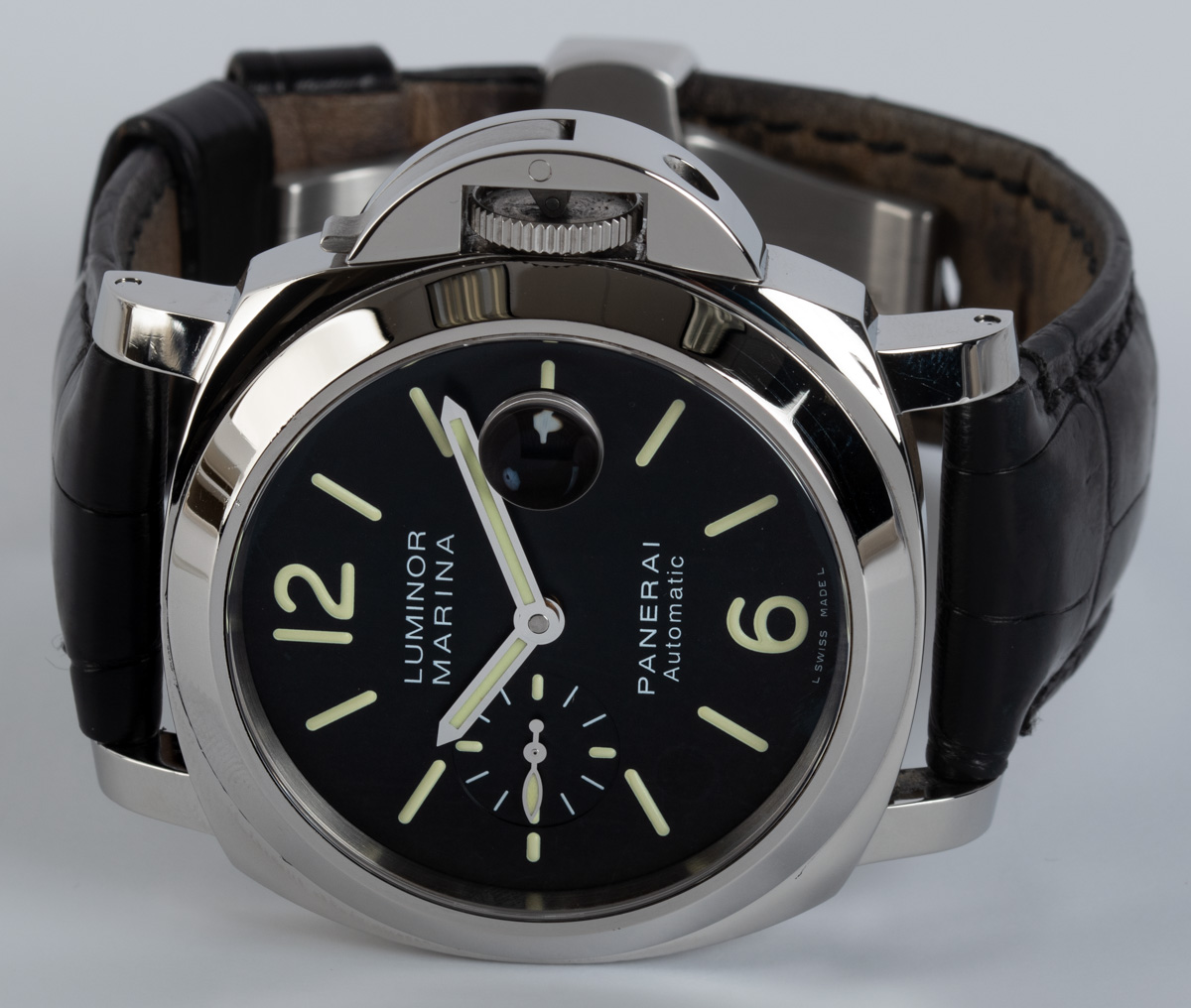 〇PANERAI LuminorMarina PAM00104 ベルト 8174 - レザーベルト