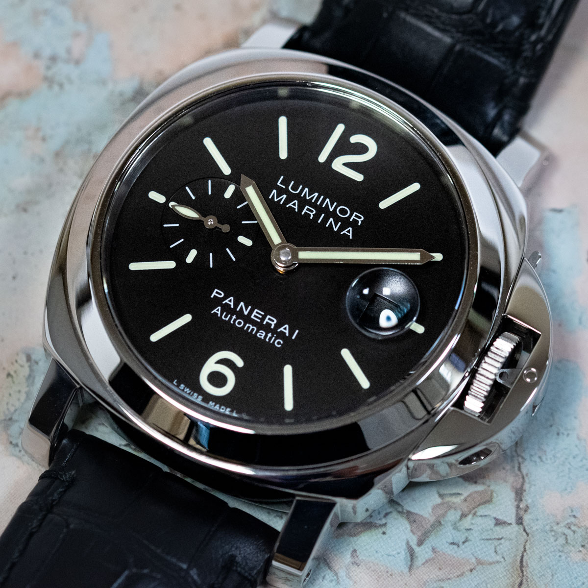 Panerai Luminor Marina PAM 104 Used Watch For Sale