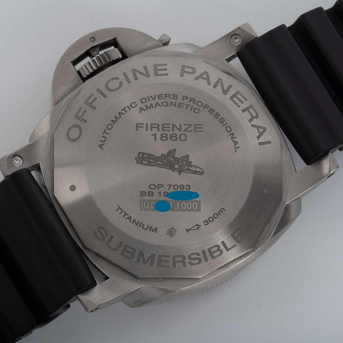 Panerai Luminor Submersible 1950 Amagnetic 47MM PAM 1389 Used