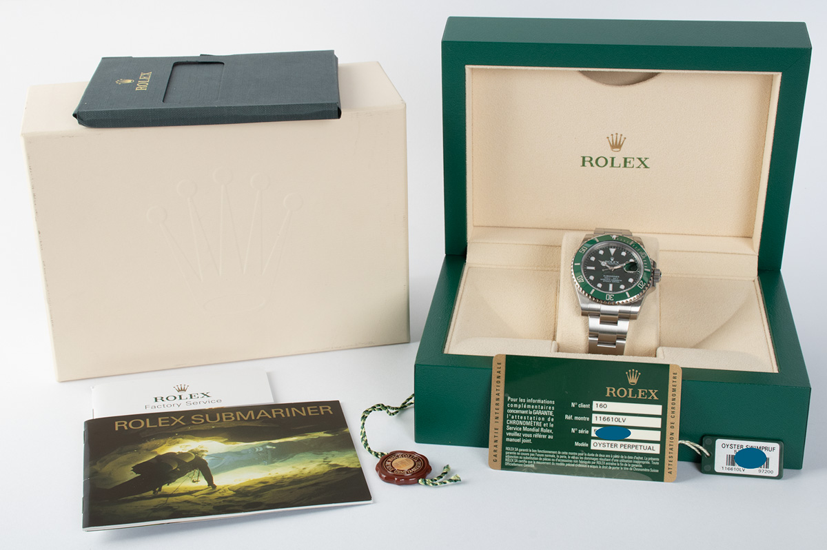 Watch Rolex Submariner Date  Oyster Perpetual 116610 LV / 97200