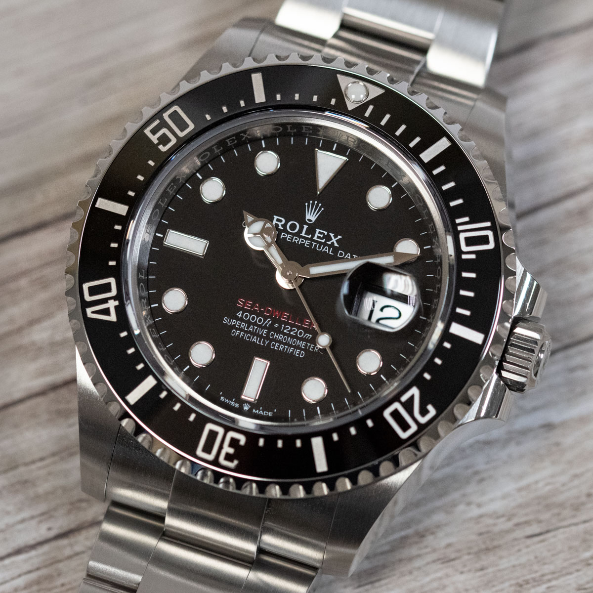 Rolex 43mm sea dweller for online sale