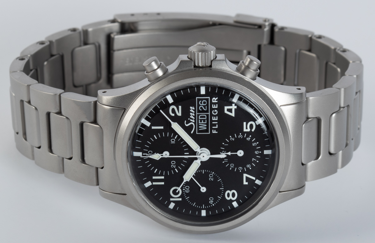 Sinn - 356 Flieger (Pilot) Chronograph : 356 Acrylic : SOLD OUT : black ...