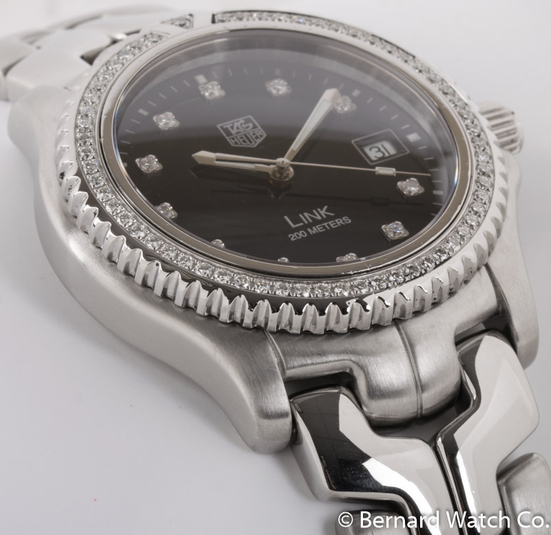 TAG Heuer Link WT111P SOLD OUT black dial on Stainless