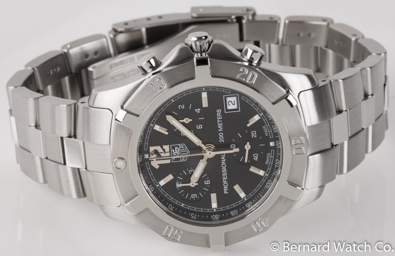 TAG Heuer 2000 Exclusive Chronograph CN1110 SOLD OUT black