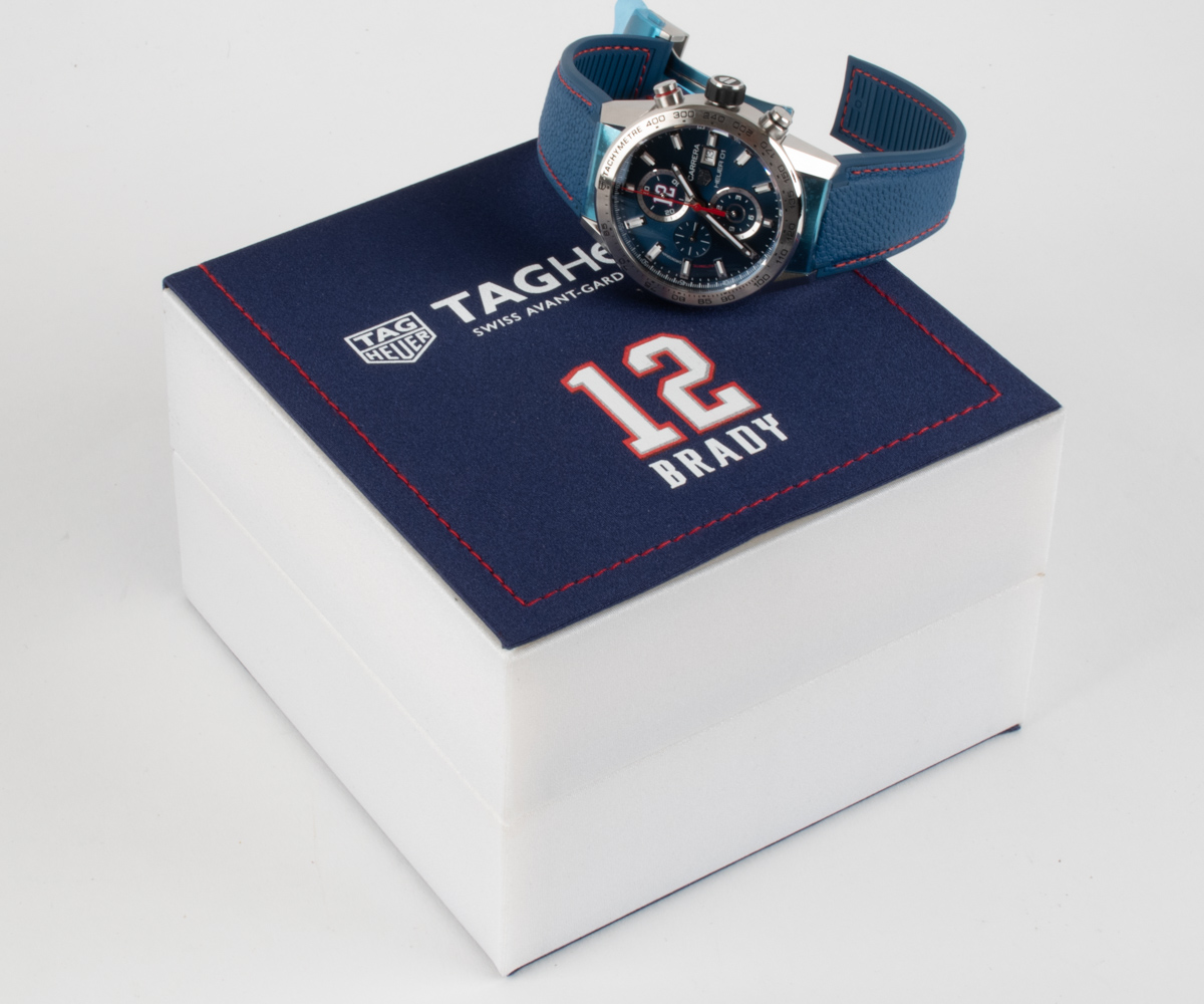 Tag Heuer Carrera Tom Brady Limited Edition Men's Sport Watch CAR201R.FT6120 - CAR201R-FT6120