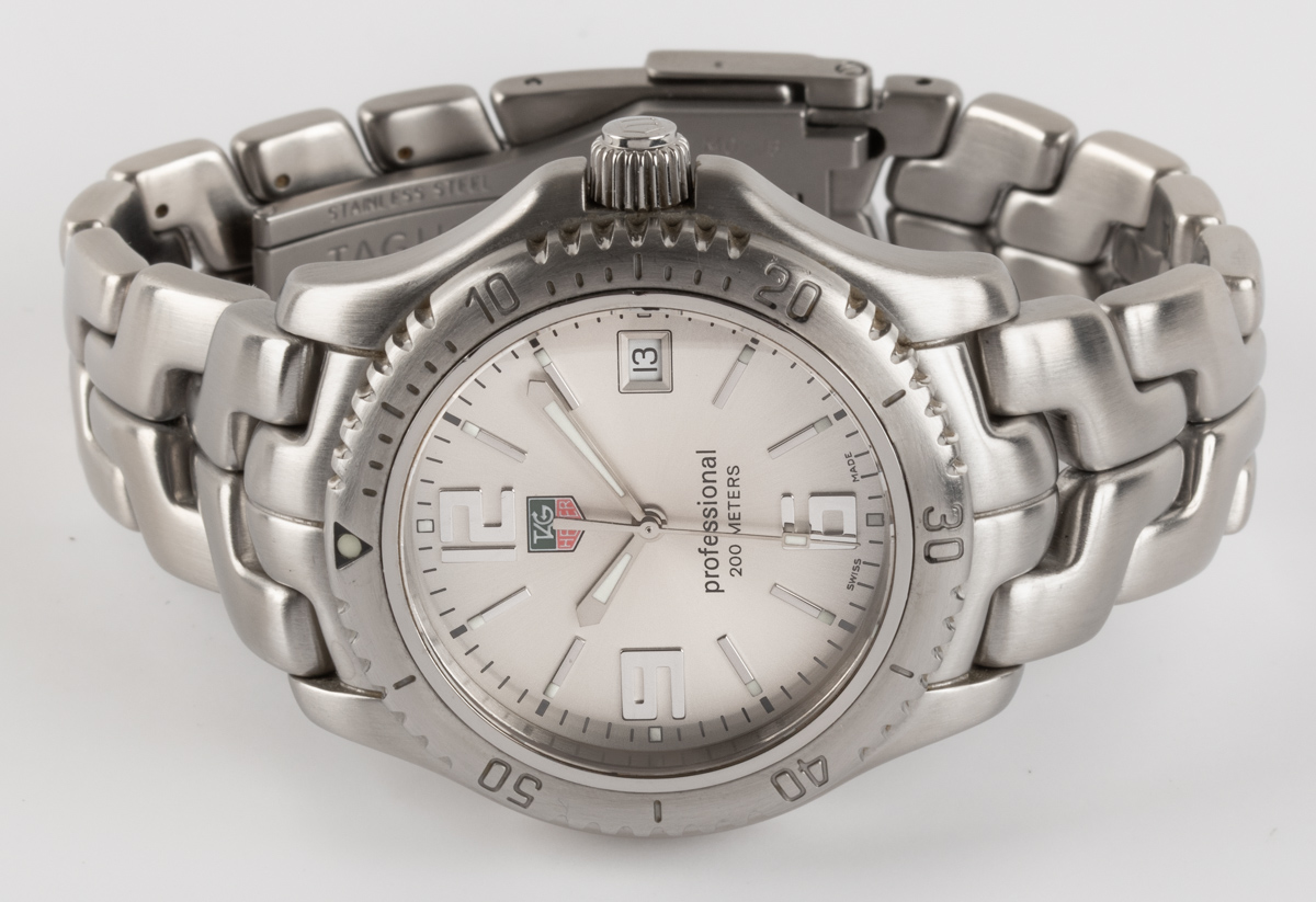 TAG Heuer Link WT1112 SOLD OUT silver dial on Stainless