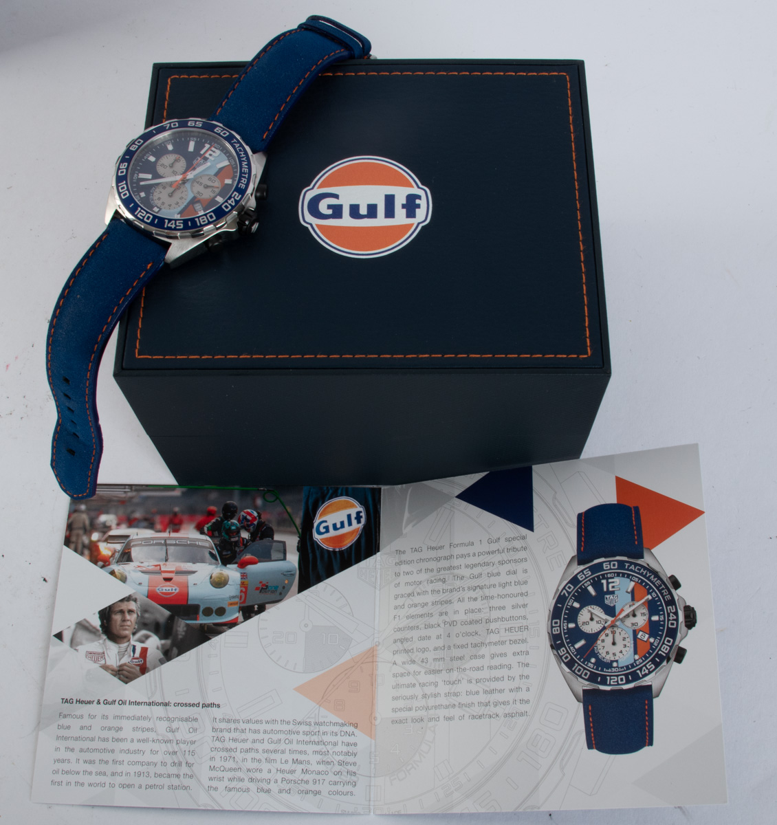 TAG Heuer Formula 1 Quartz Gulf Chronograph CAZ101N.FC8243