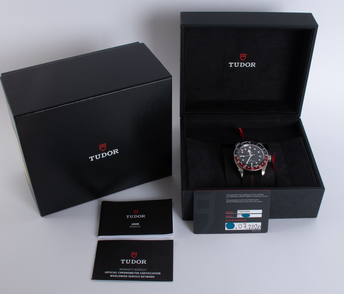 Tudor - Black Bay GMT 'Pepsi' : 79830RB-0003 : SOLD OUT : black dial on ...