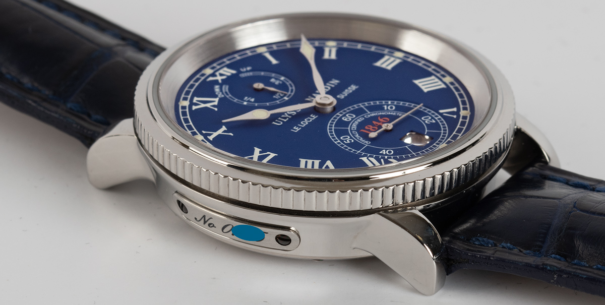 Ulysse Nardin Marine Chronometer 263 88 SOLD OUT blue dial