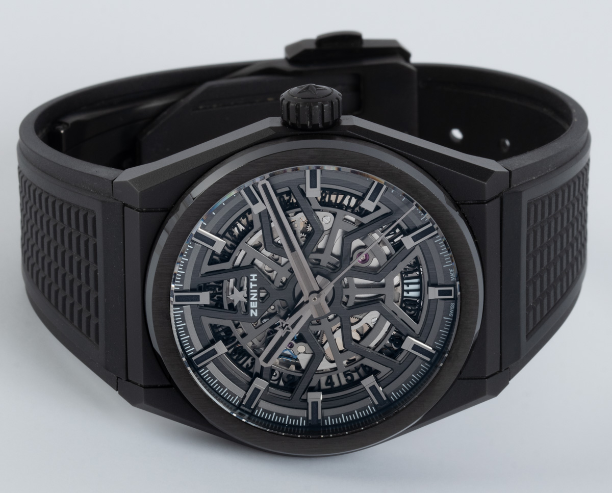 Zenith Defy Classic Black Ceramic Watch 49.9000.670/77.R782